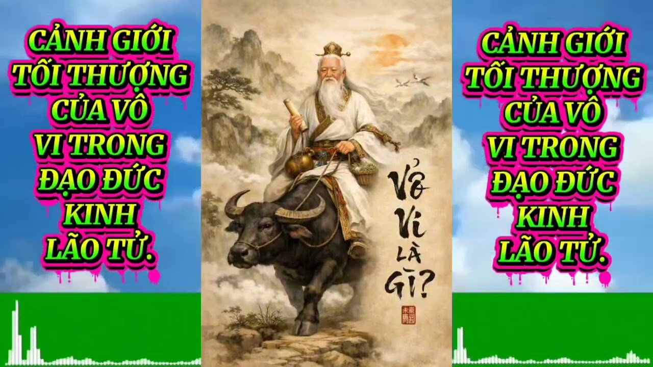 CẢNH GIỚI TỐI THƯỢNG CỦA VÔ VI TRONG ĐẠO ĐỨC KINH-LÃO TỬ. 