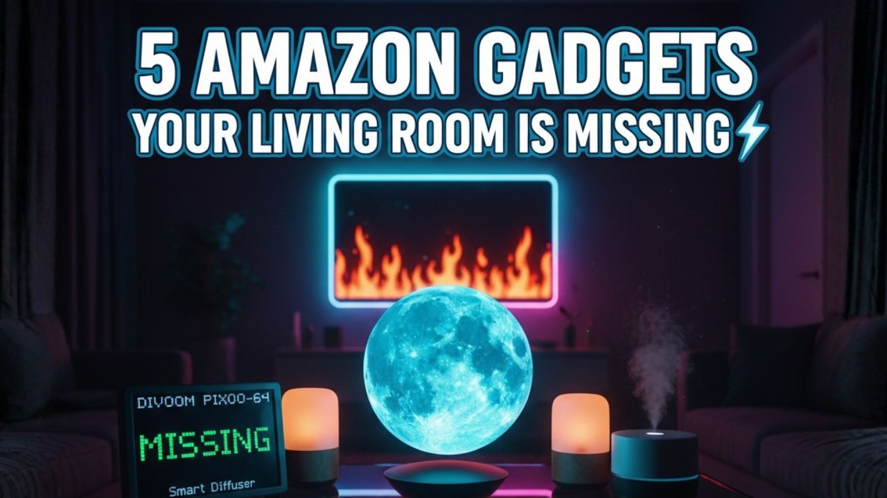 5 Amazon Gadgets Your Living Room Is Missing