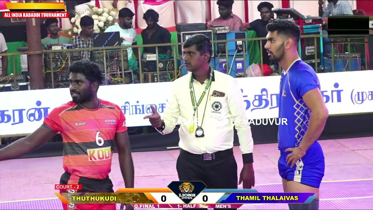 Q.FINAL 1 || TAMIl THALAIVAS vs THUTHUKUDI || ALL INDIA KABADDI MATCH @OKKANADU MELAIYUR - 2026