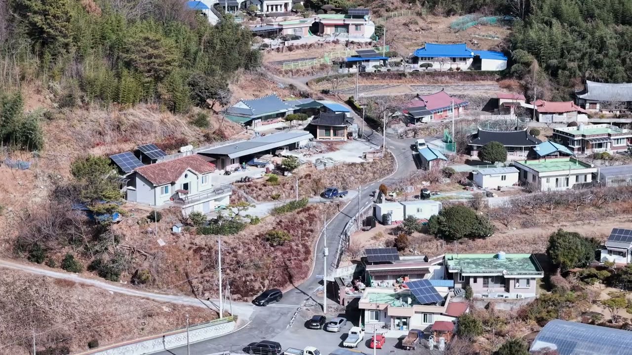 순천시 상사면 용암리와 회룡리