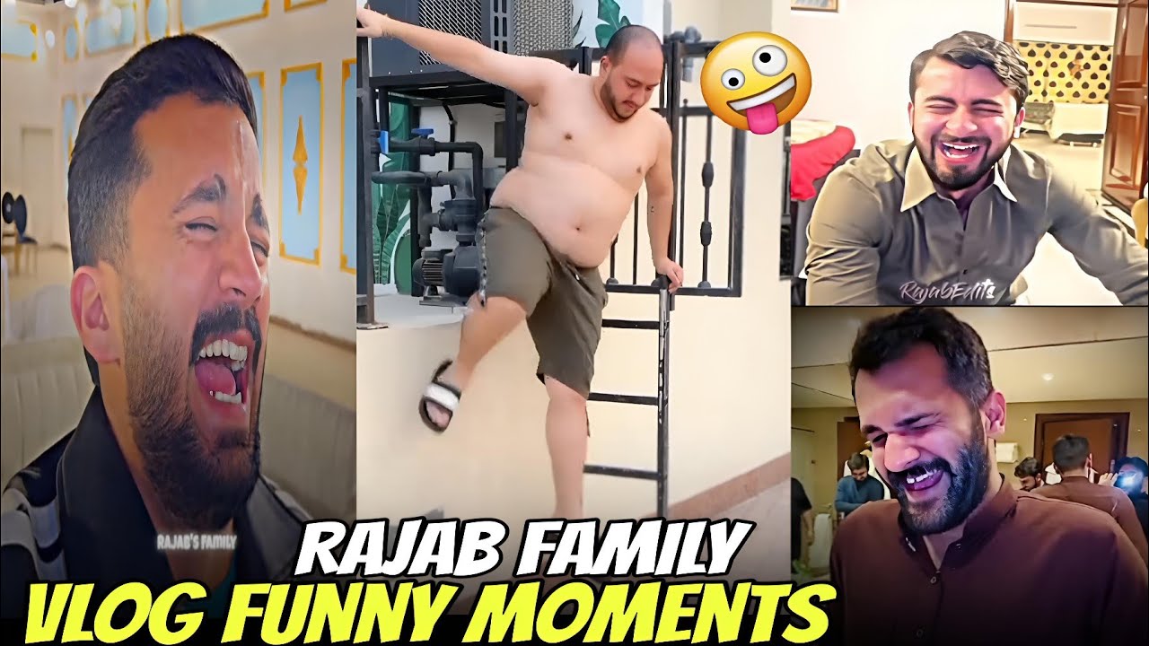 Rajab Family Vlog Funny Moments 😆 Rajab Family Viral Funny Video 😂#rajabfamily #funny 