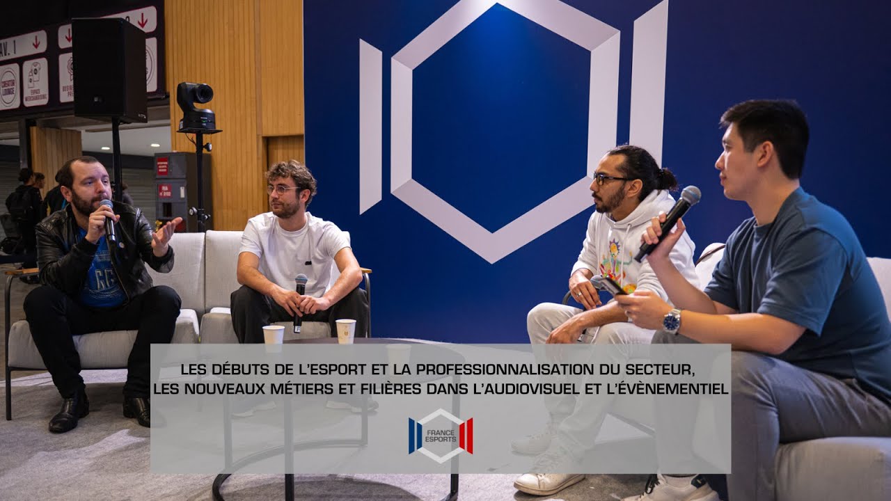 PGW 2024 - Les nouveaux métiers et filières dans l'audiovisuel et l’évènementiel esport