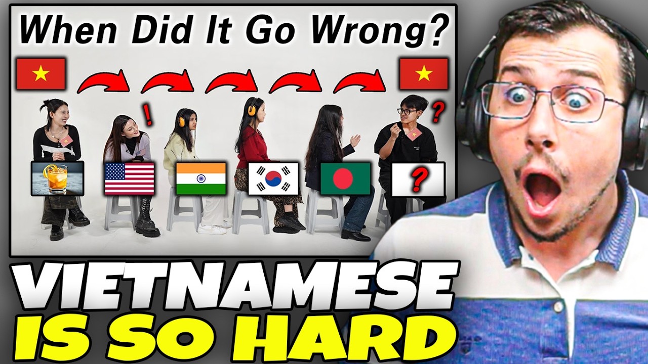Давайте попробуем сыграть в вьетнамский «Испорченный телефон» 🇻🇳😅