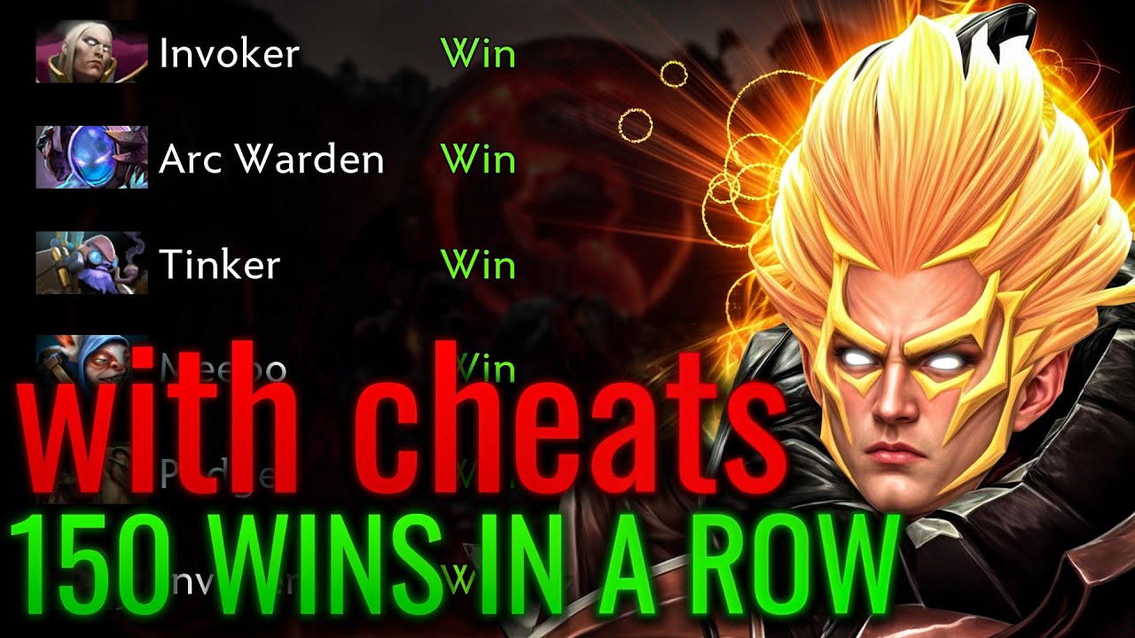 Won 150 games in a row with cheats and didn't get banned in Dota 2 - Why doesn't Valve ban cheaters?