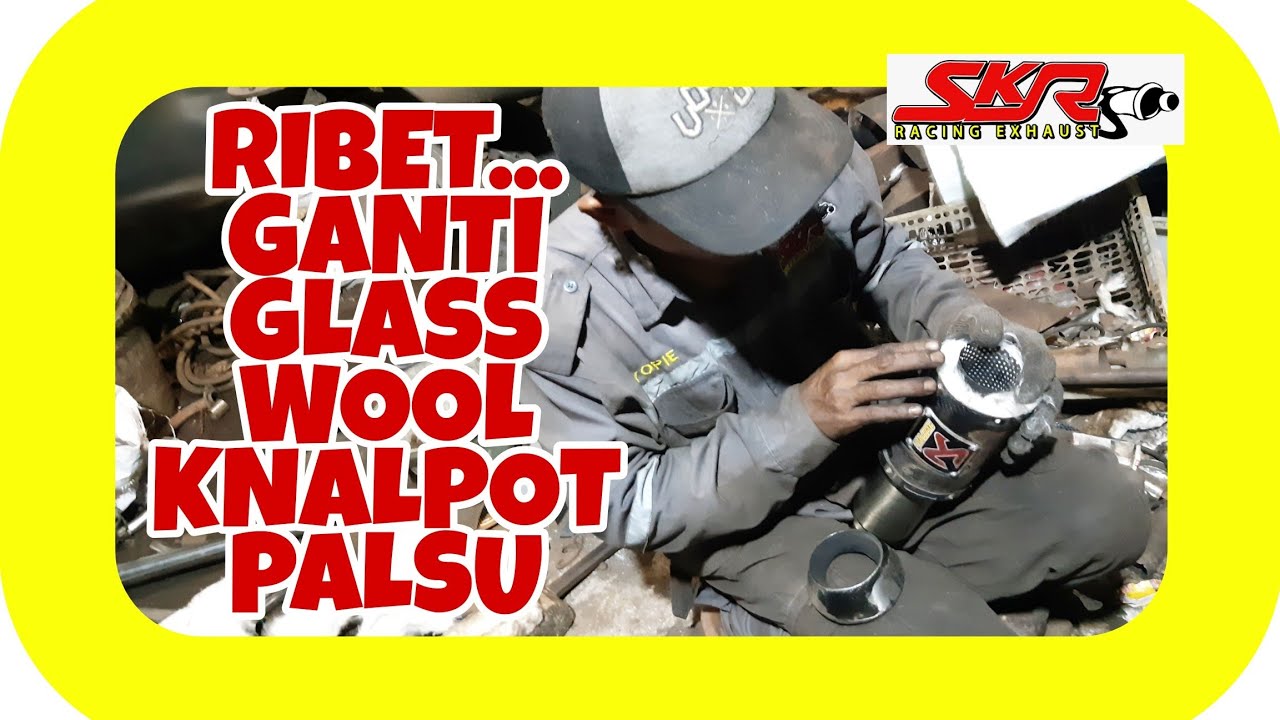 VLOG 1124 (+) - SKR Blak - Blakan Ribet Ganti Glass Wool Akrapovic Palsu - By : SAID MC (26.5.2021)