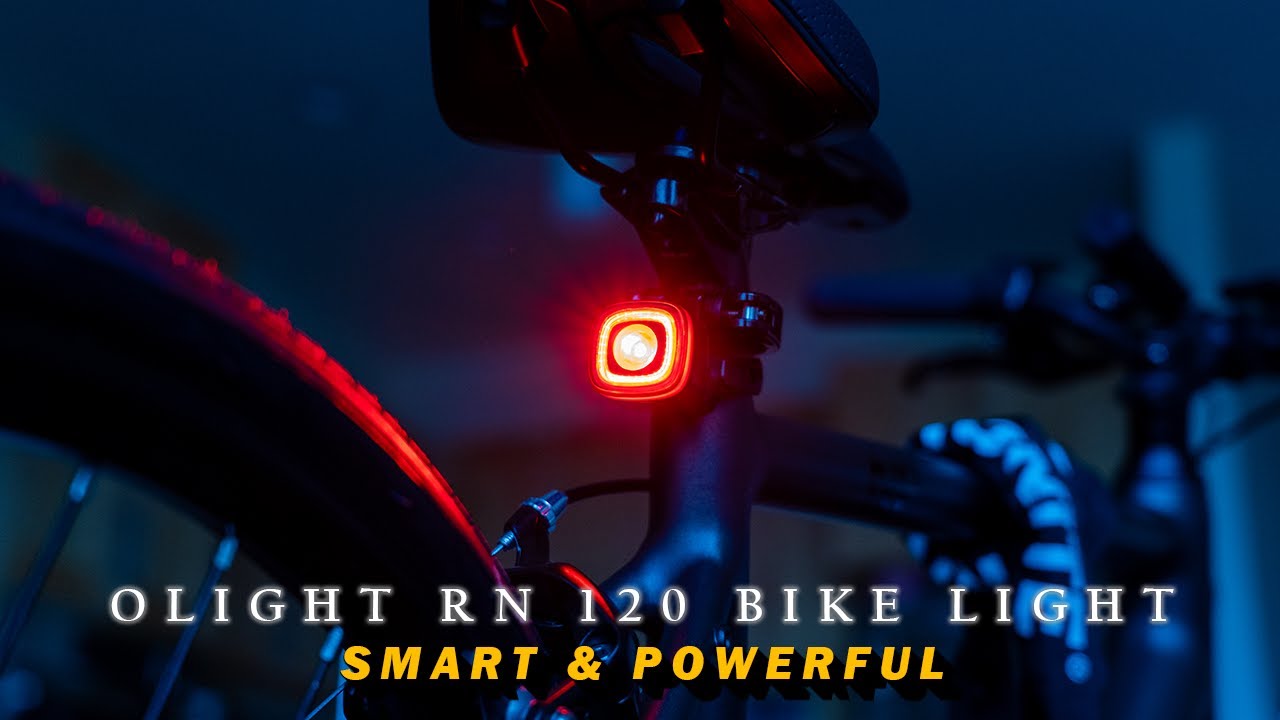 Olight RN 120 Bike Light Unbox & Test: Extremely Powerful Light for Cyclists