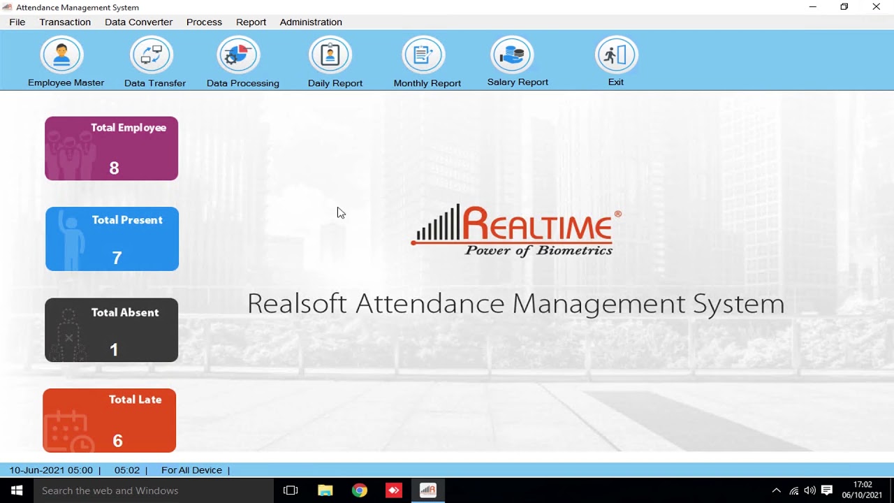 Payroll setup in Attendance Tracker 11.7