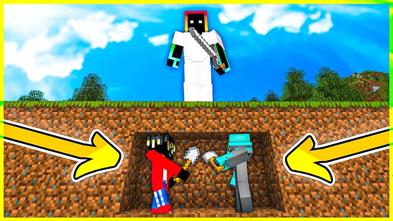 2 LOPATY VS 1 HUNTER😱 | [MarweX&@MegaSkuci&@fatlaax]