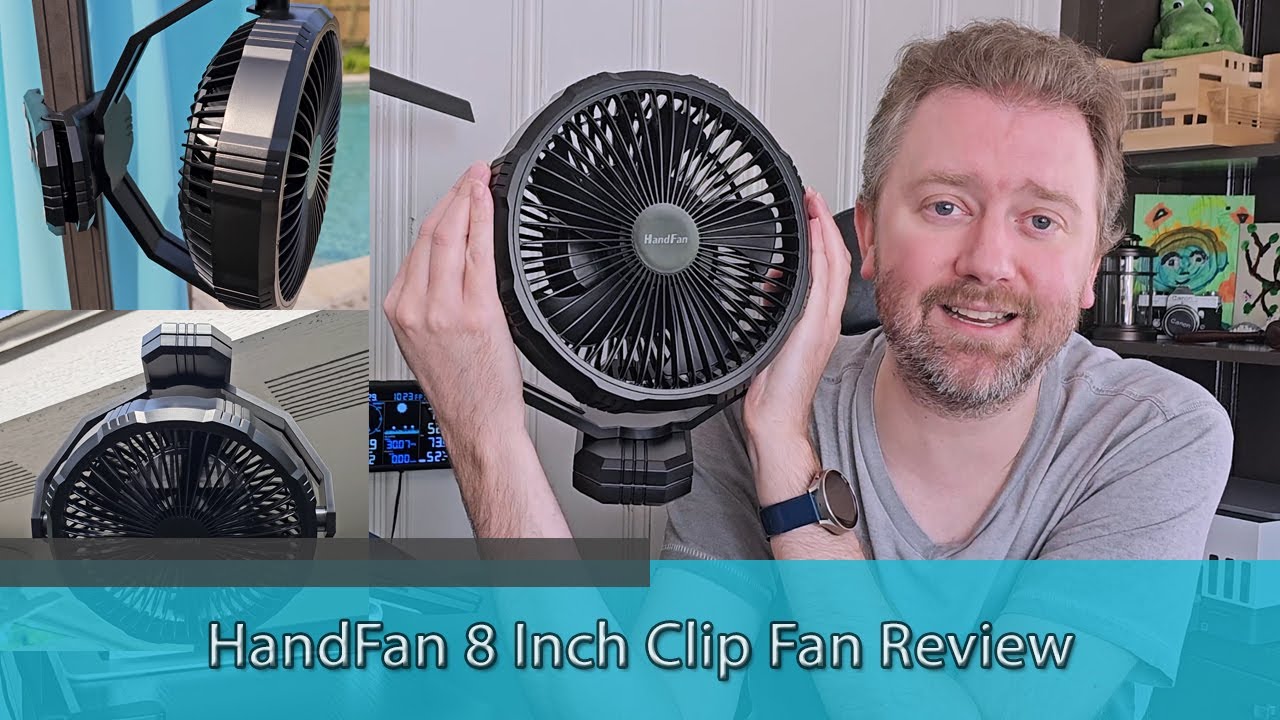 HandFan 8 Inch Clip Fan Review – Best Portable Fan for Home, Office & Outdoors?