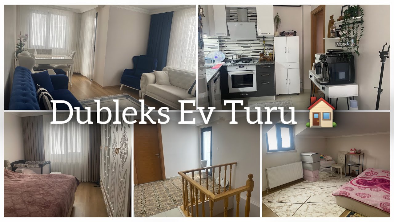 DUBLEKS EV TURU | 4+1 Evim | Kirası Ne kadar ? | Ev turu Vlog