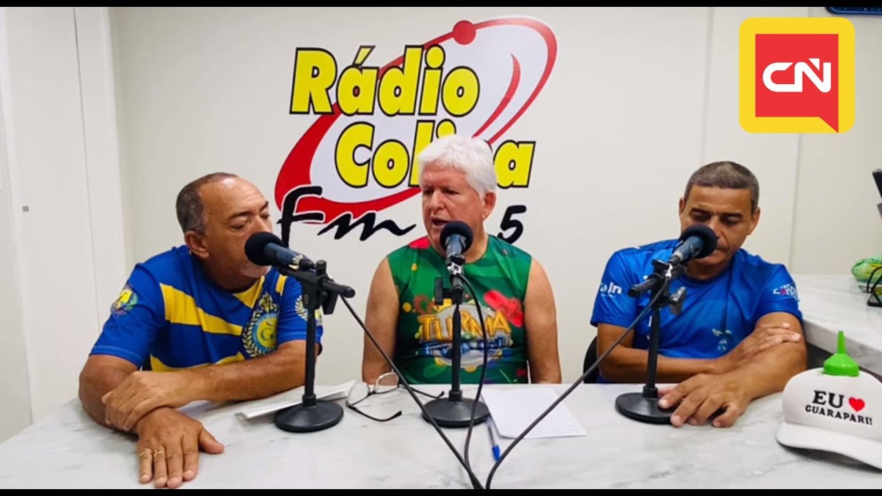 PROGRAMA FOLIA CARNAVAL GUARAPARI COM PRESIDENTE NELSON DA ESCOLA DE SAMBA GUARAPARI IMPERIAL