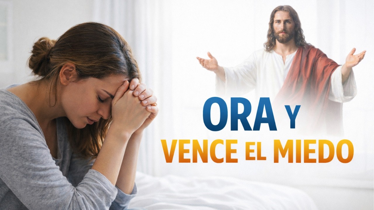 CUANDO EL MIEDO TE ATAQUE, ESCUCHA ESTA ORACIÓN Y SIENTE LA PAZ DE DIOS.#OraciónPoderosa