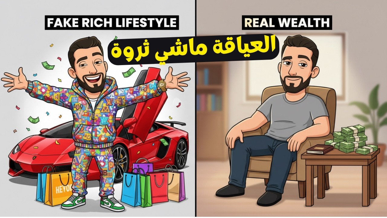 Les faux riches  اللعبة ديال الفلوس