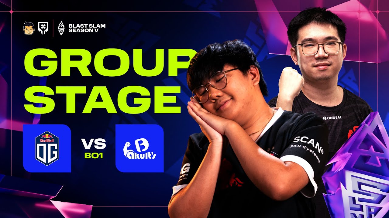 Full Game: OG vs Yakult Brothers - Game 1 (BO1) | Blast Slam V Group stage