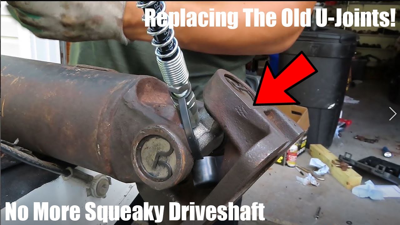 How to Replace Super Old U-Joints on 2008 F350 Super Duty