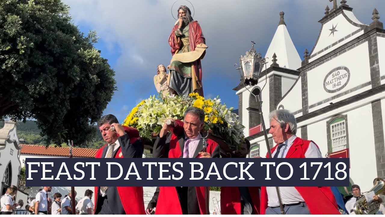 PORTUGUESE VILLAGE CELEBRATES A 304 YEAR OLD FESTIVAL - Festa De Sao Mateus -  Azores, Pico - Ep 113