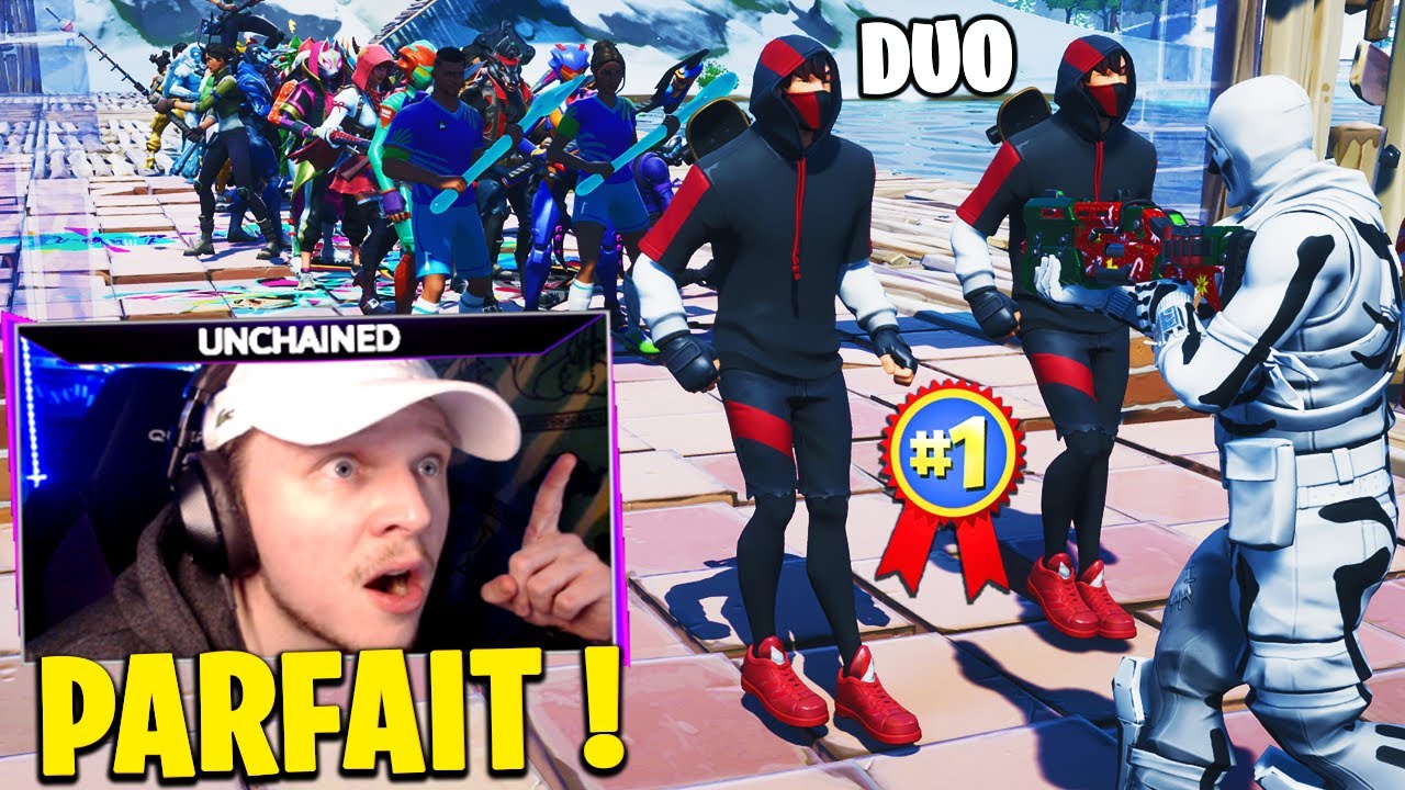 CONCOURS DE SKINS en DUO sur FORTNITE ! Qui va être le plus beau ? (défilé de mode en duo)