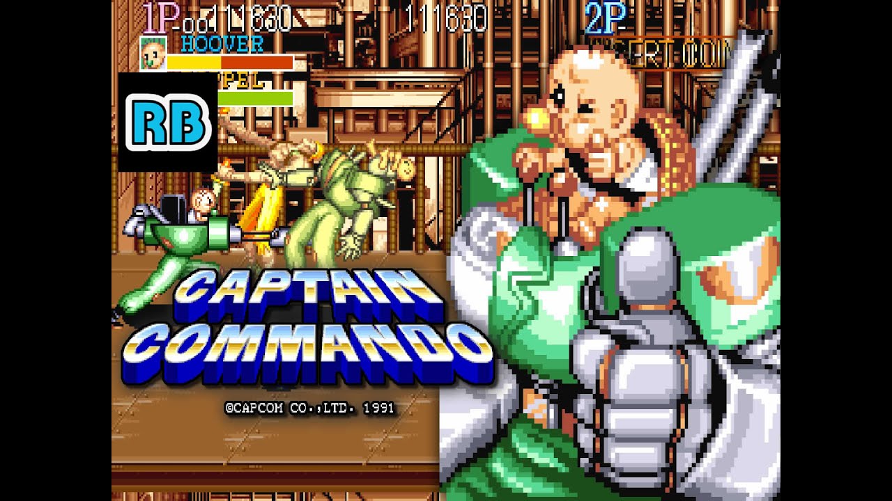 1991 [60fps] Captain Commando Hoover Speedrun 15m59s ALL