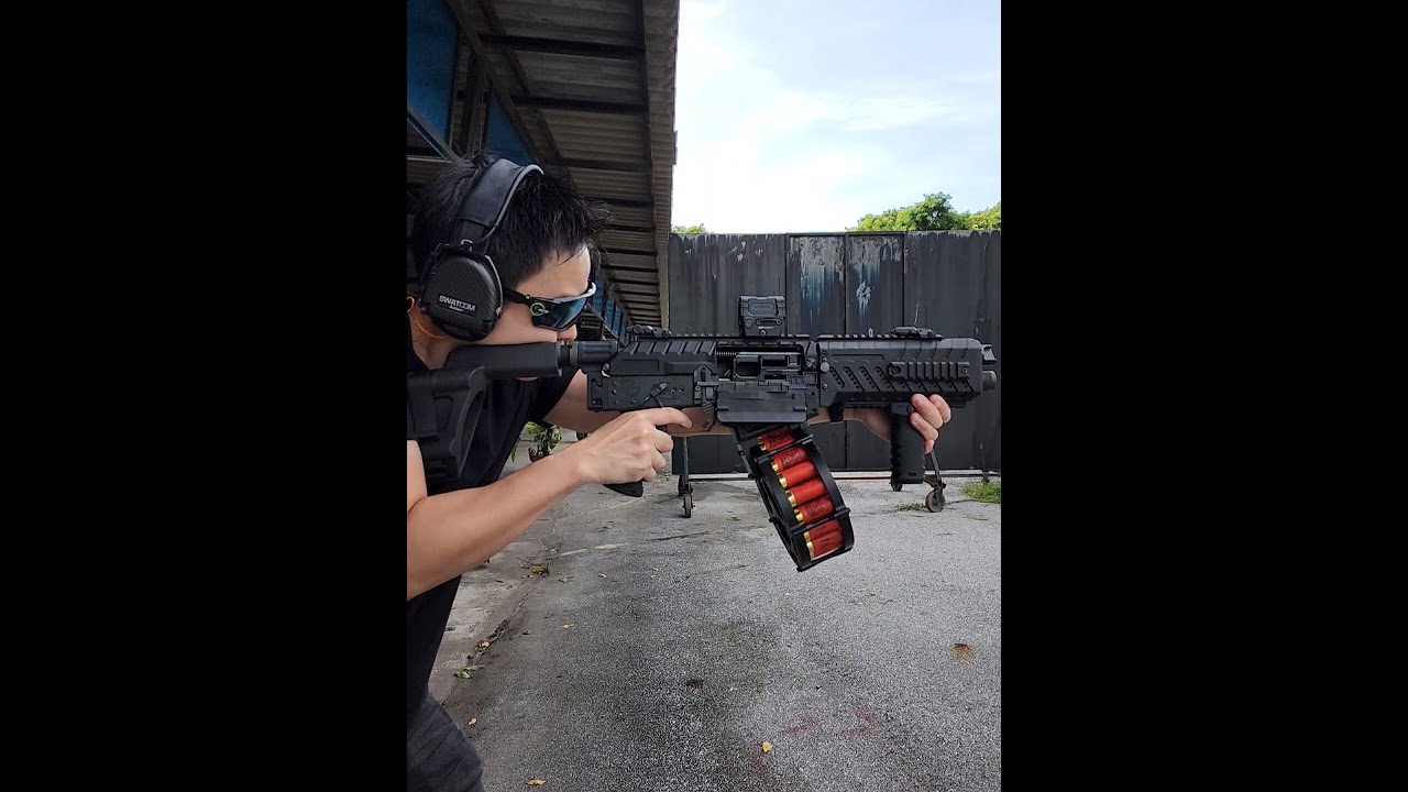 Showcase ลูกซอง Fostech Origin 12 SBV (00 buckshot and slug)