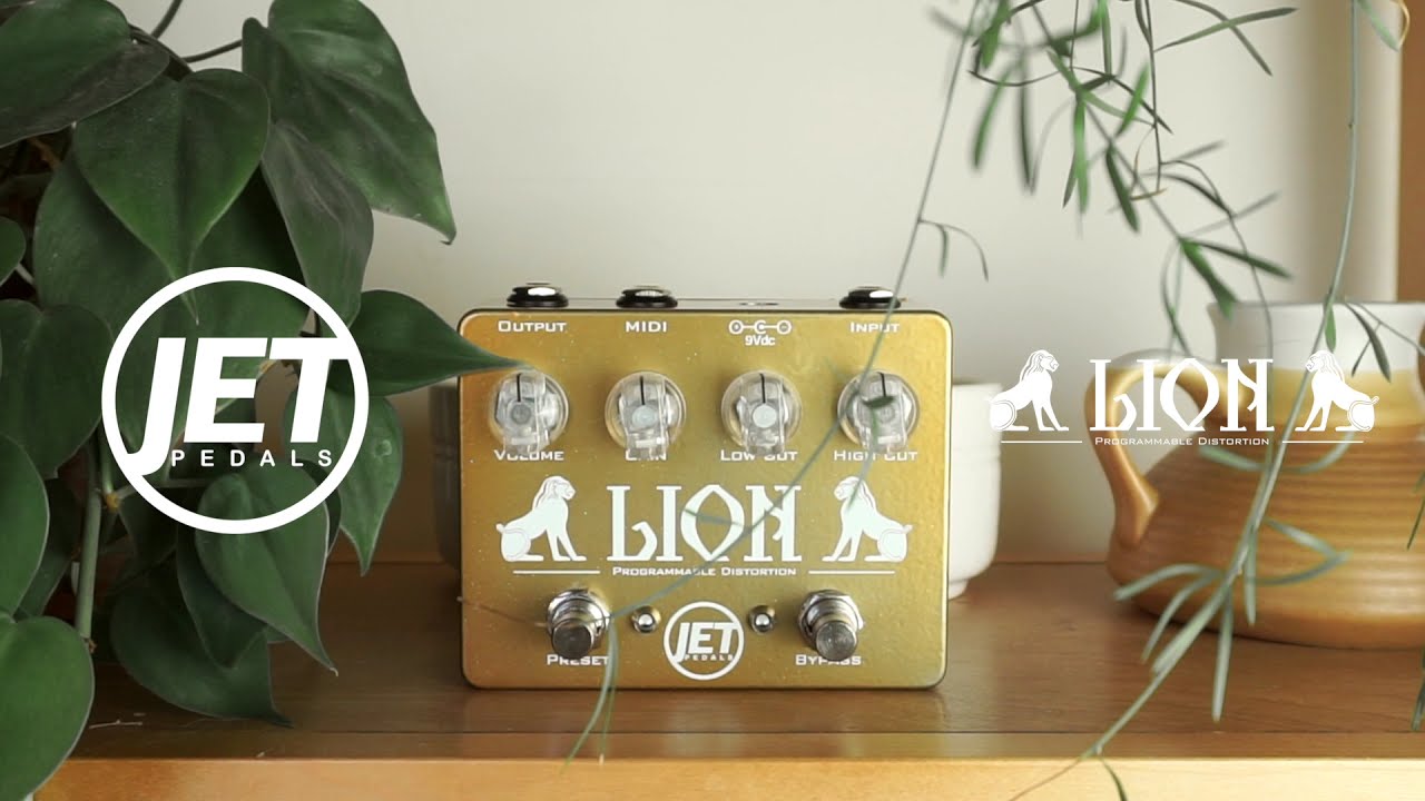 JET Pedals - Lion Distortion Official Demo Video