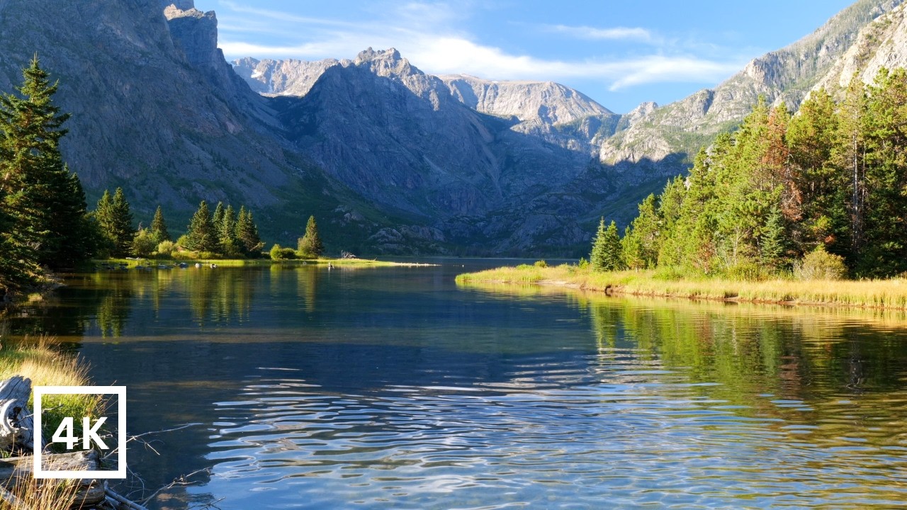 4K Almost Heaven | Montana&rsquo;s Beartooth Mountains | Nature Sounds for Sleep & Relaxation