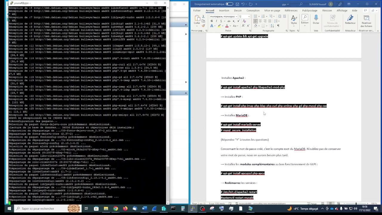 🔴 GLPI 1   Comment installer GLPI correctement sans erreurs sous LINUX la dernière version