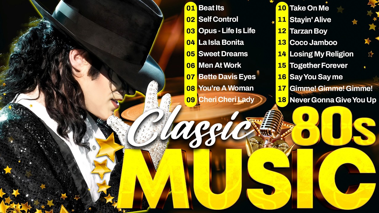 Best of 80s Music Legends - Cyndi Lauper, Tears For Fears, Madonna, Modern Talking, Michael Jackson