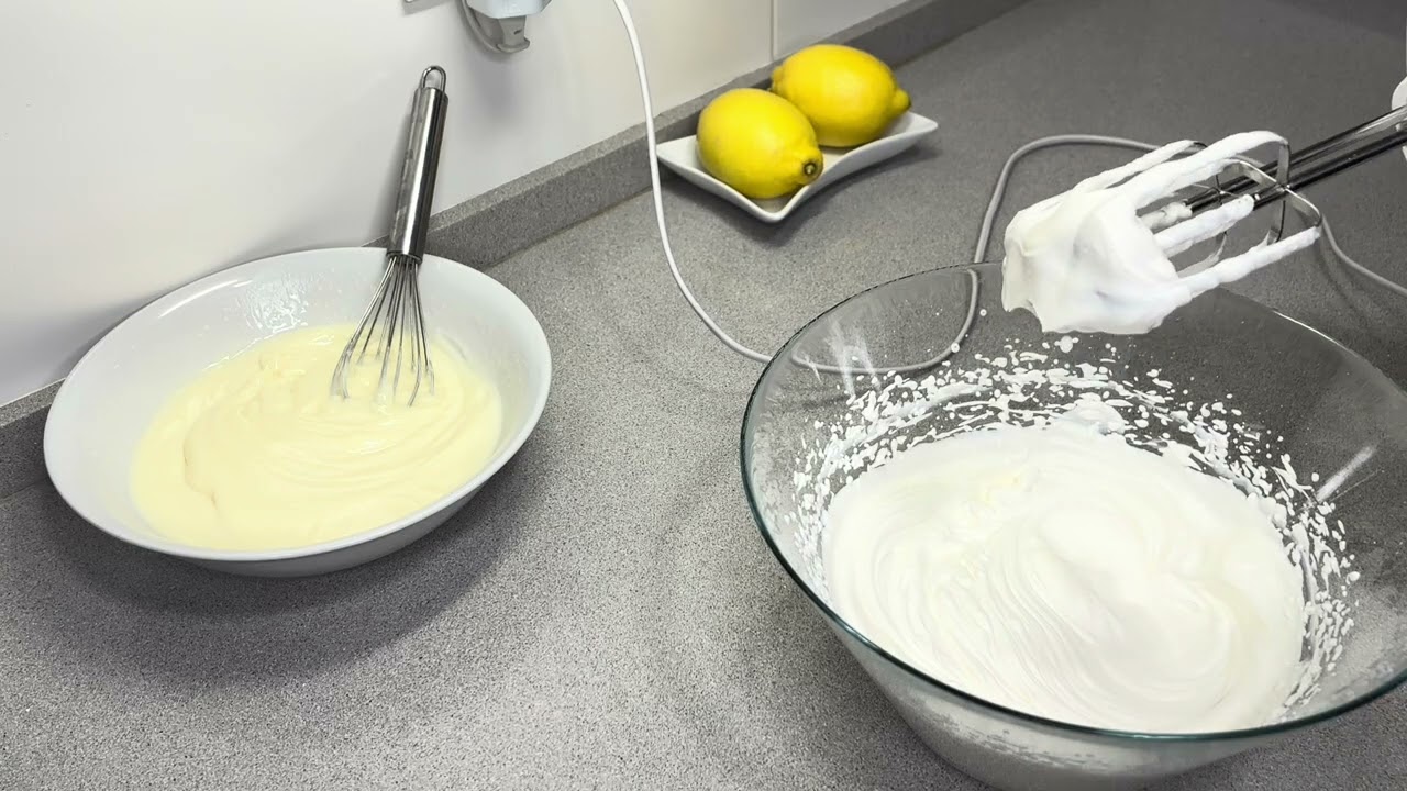 Mousse de limón facilísimo 