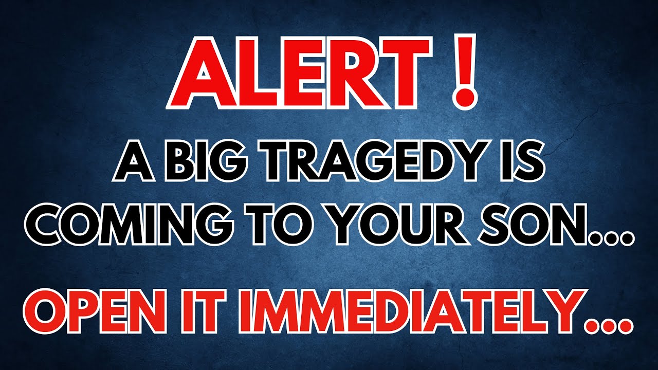 God Says: A Big Strategy Is Coming To Your Son... Open It !