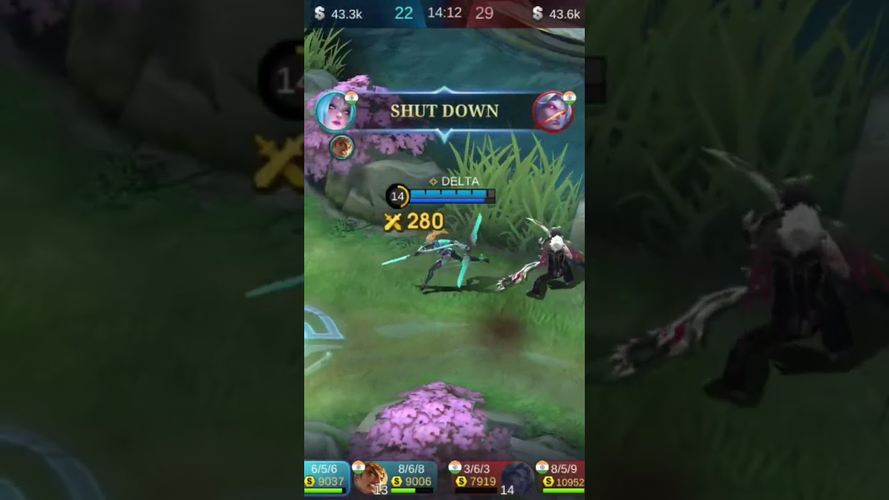 Martis Luck is not working 😂😈 In Mobile Legends#martismlbb #karinamobilelegends #youtubeshorts#mlbb
