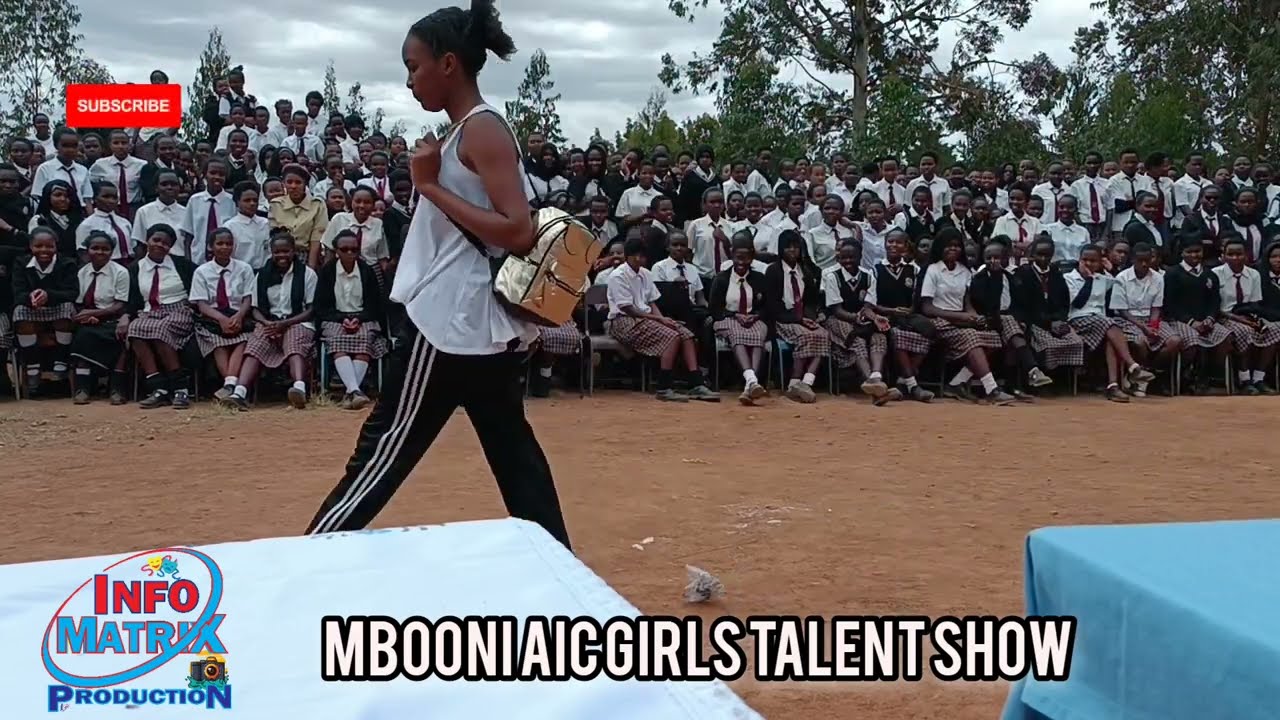 Modeling contest 😃 👌🎭Mbooni AIC girls talent show.