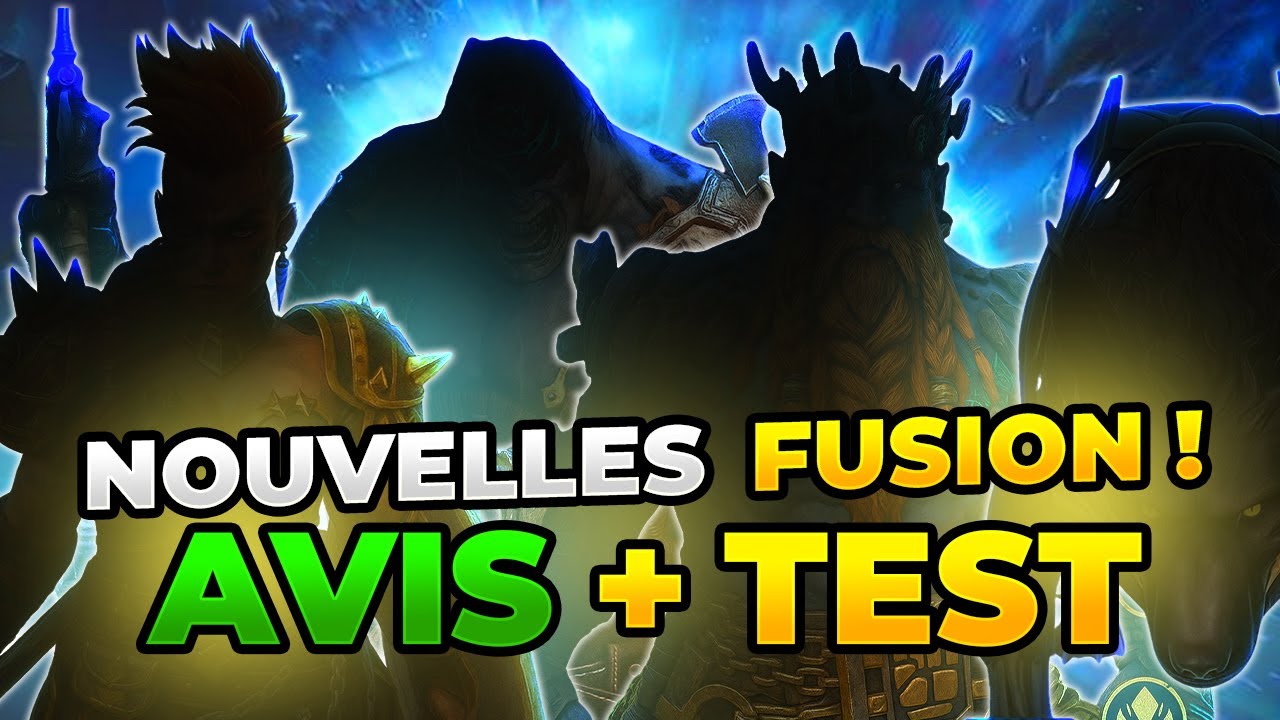 4 Nouveaux champions raid + Fusion : Avis + stuff + test de Granyt (Pas ouf...)