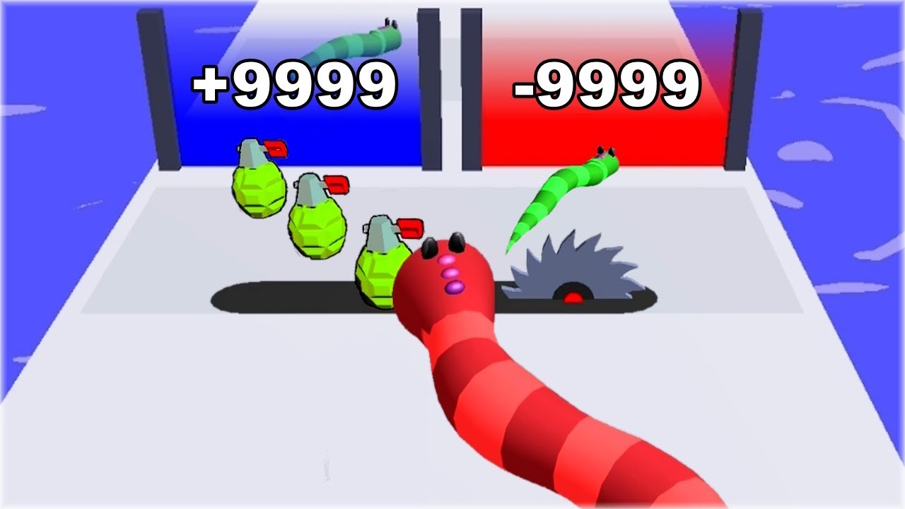 MAX LEVEL Worm! - Worm Race: Boss Fight