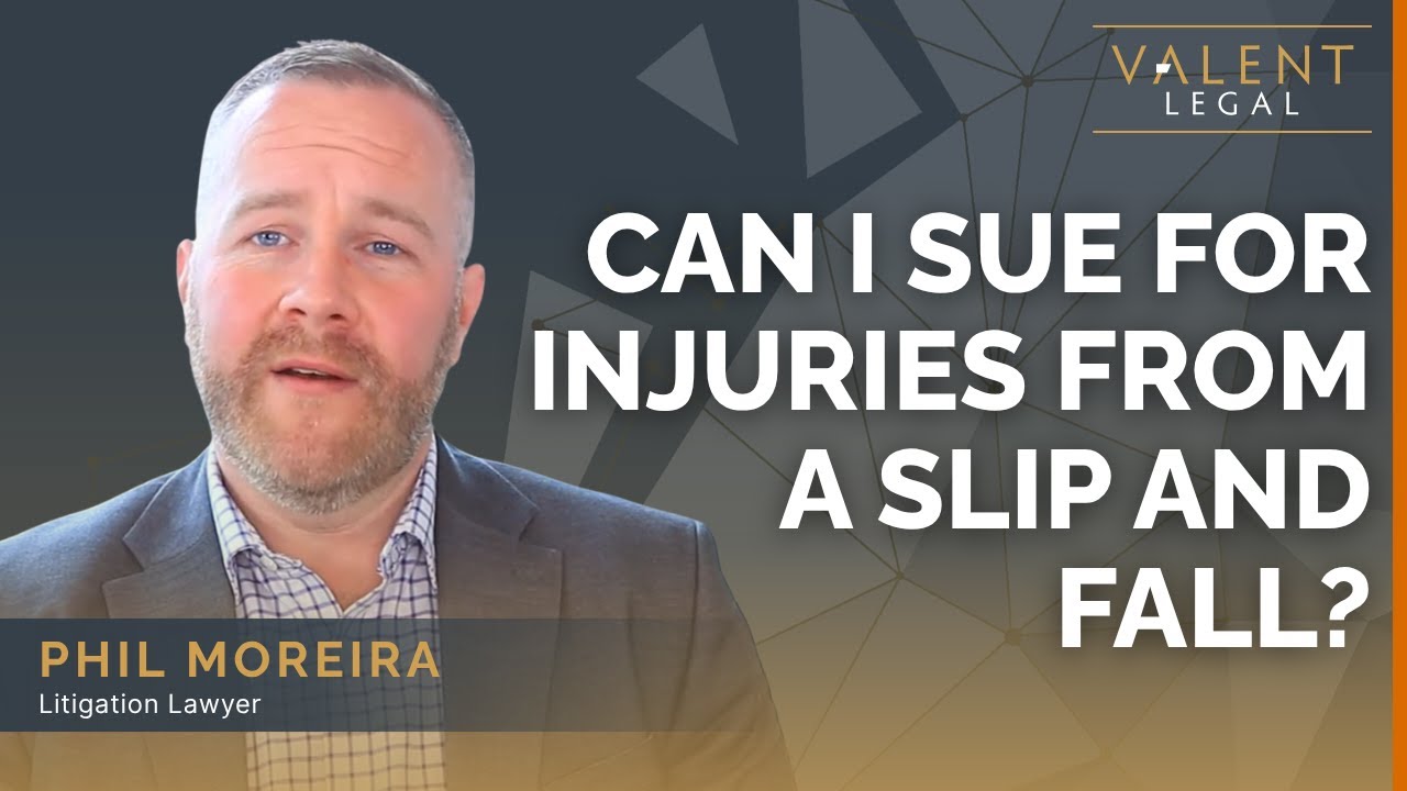 Can I Sue After a Slip and Fall Accident? Answering Frequently Asked Questions | Valent Legal