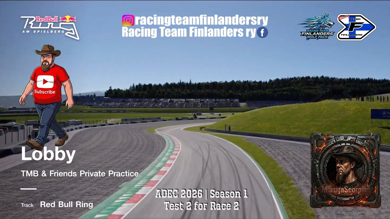 Gran Turismo 7 VR - ADEC 2026 Season 1 - Testi kisa 2 | Red Bull Ring (Gr.2)