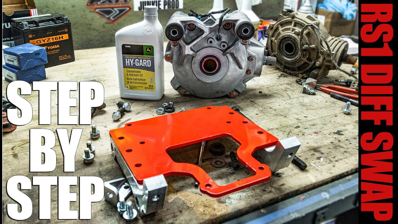 RS1/Turbo S Differential Swap - Polaris RZR XP Turbo - Step by Step - How to DIY conversion kit