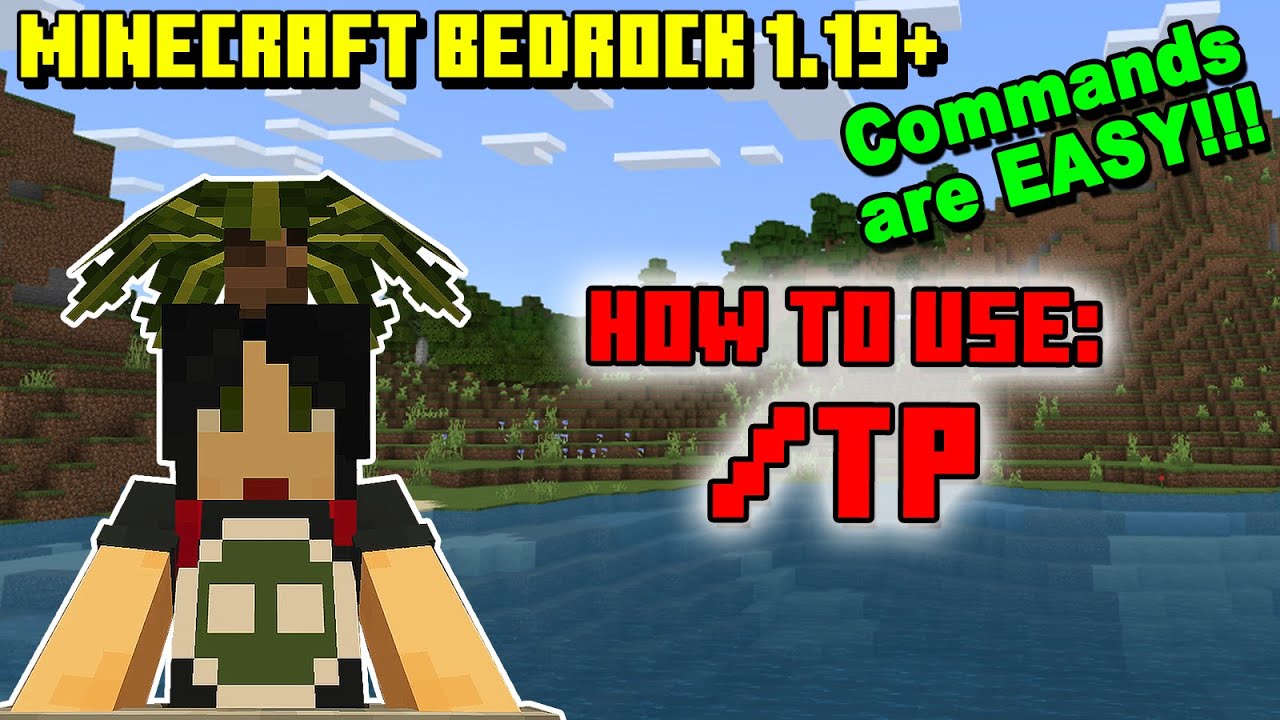 How to use /tp teleport command - Minecraft Bedrock 1.19+