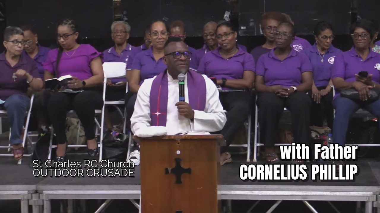 Outdoor Crusade with Father Cornelius Phillip