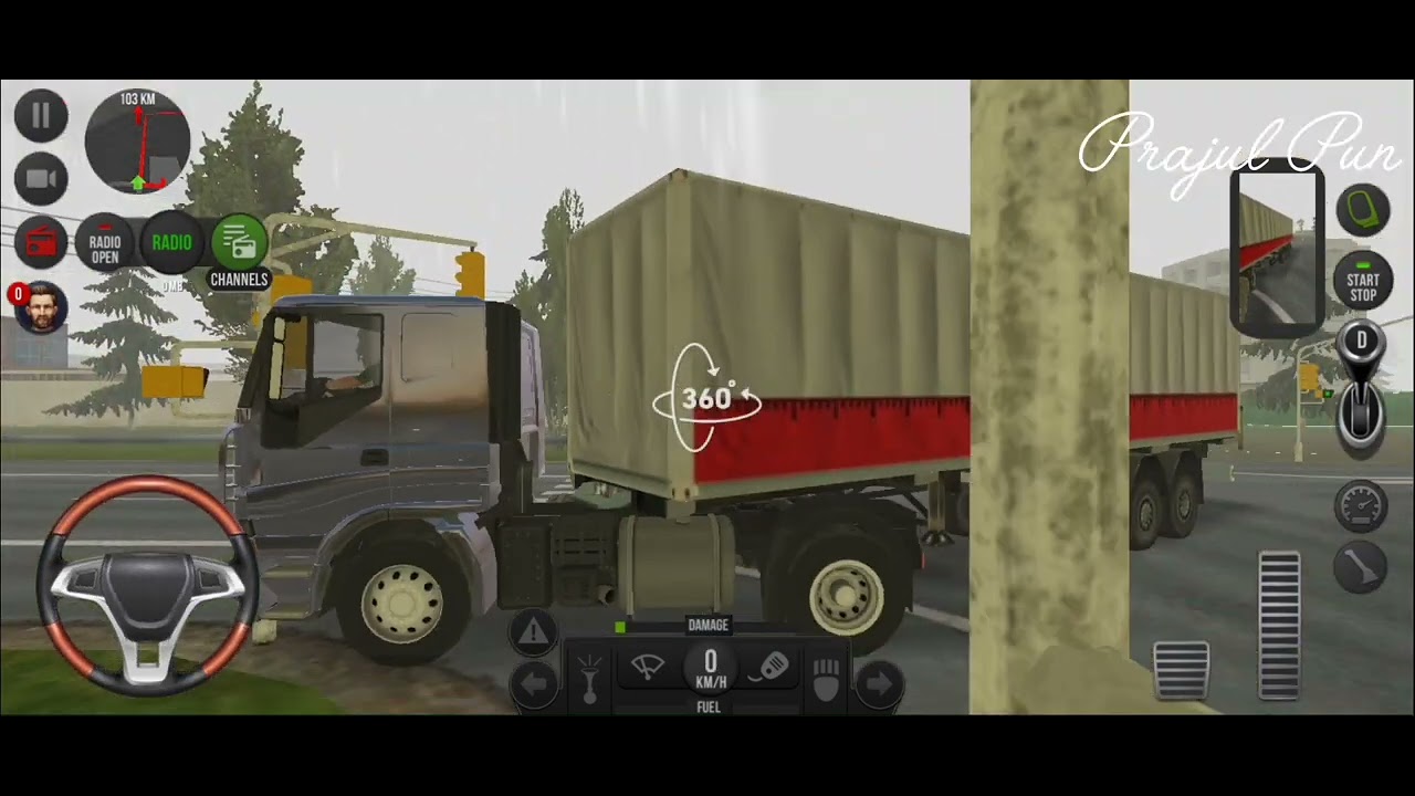 *Last Game of Truck Simulator : Europe* #prajulpun #gaming #trucksimulatoreurope 