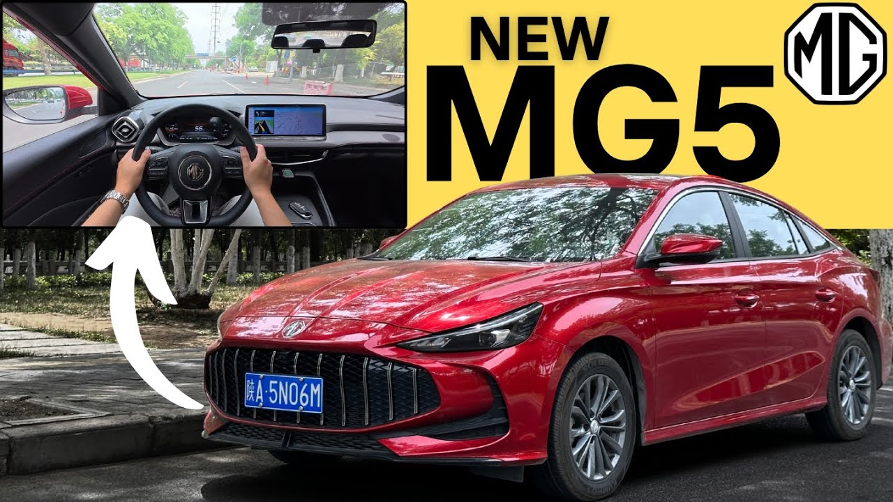 2025 New MG5 1.5L CVT (CN Version) - POV Drive Review | Popular Midsize Sedan