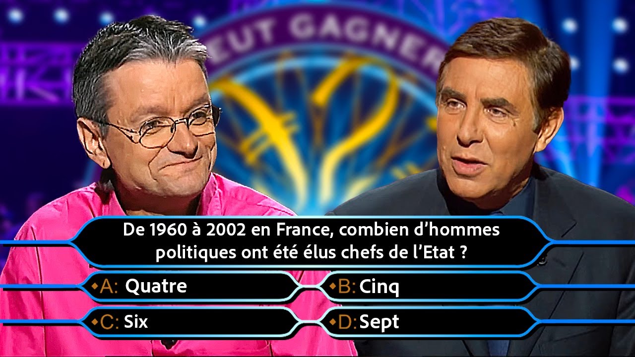 Qui Veut Gagner des Millions ? - Michel (p2), Jerome, Vincent, Gerard (p1) | 05-07-2002