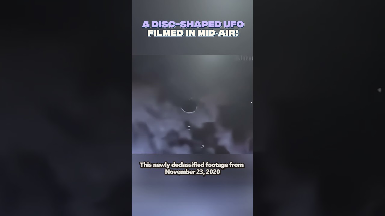 Declassified UFO Sighting: Disc-Shaped Craft Filmed by US Forces!