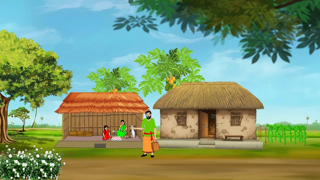 বাঙাল বাড়ির ইলিশ ভাজা Bangla Cartoon । Bengali Moral Stories  Thakumar Jhuli । Sonia Cartoon