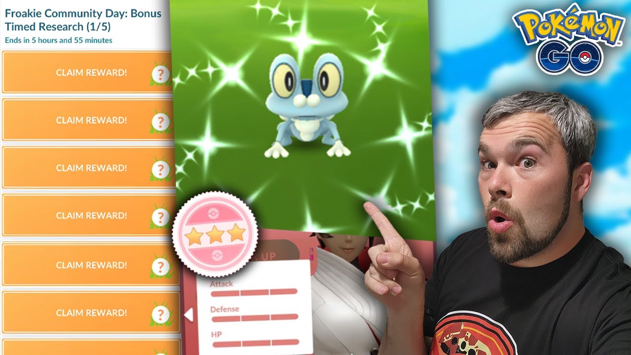 Shundo Froakie Hunt! THIS has Never happened before! (Pok&eacute;mon GO)