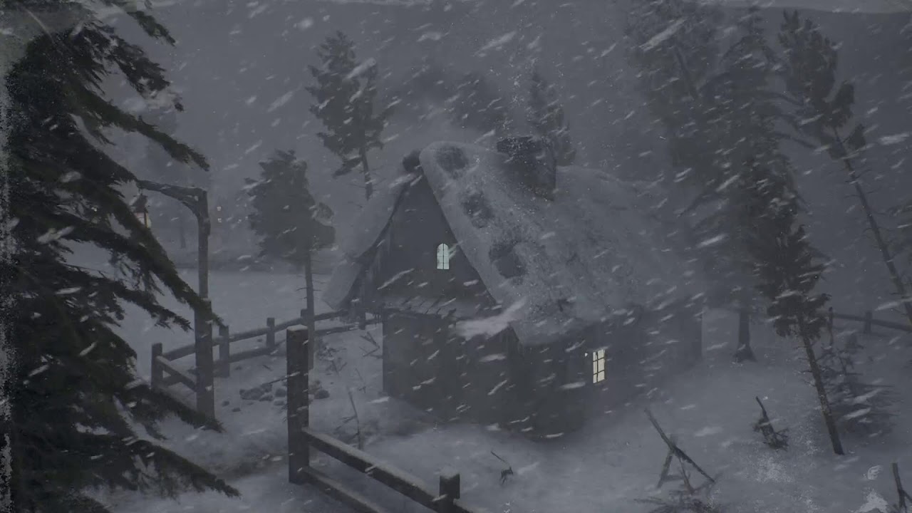 WIND STORM COLD. EXTREME COLD Bone Chilling BRUTAL Winter Wind Storm | Subzero Arctic Wind Night