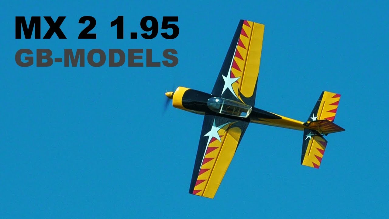 MX Aircraft MX 2 1.95 GB-MODELS | RC aerobatic airplane | 4K | Letovice 2021