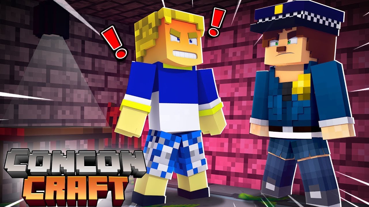 HIRSIZLARI MAHKEMEYE VERDİM! - CONCONCRAFT MINECRAFT #4