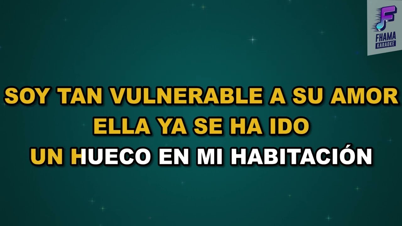 Soda Stereo - Sobredosis De TV | FHAMA KARAOKE