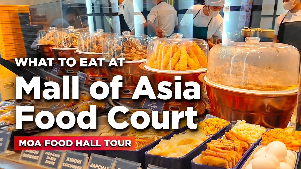 What to Eat at MOA FOOD COURT? | Food Trip at SM Mall of Asia Pasay City