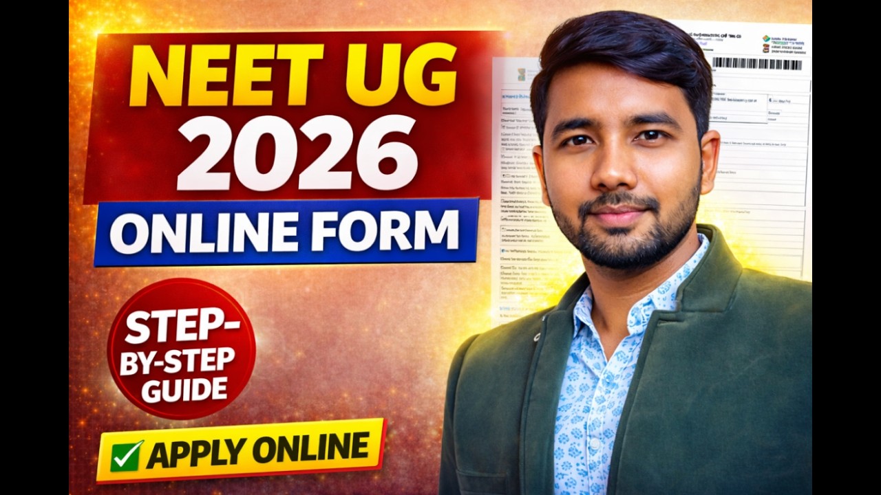 NEET UG 2026 Online Form Kaise Bharein? Step-by-Step Full Process | Apply Online